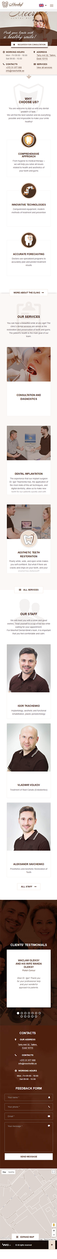 Mobile site version