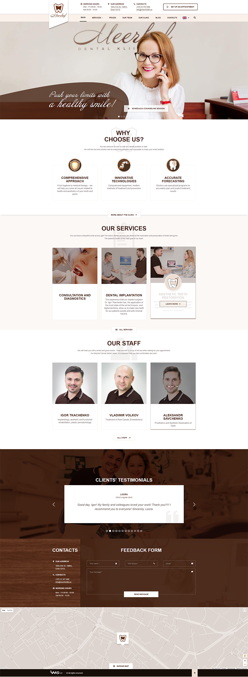 Desktop site version